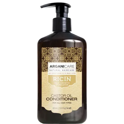 Arganicare Ricin, Castor Oil Conditioner (Odżywka stymulująca porost włosów z olejem rycynowym)
