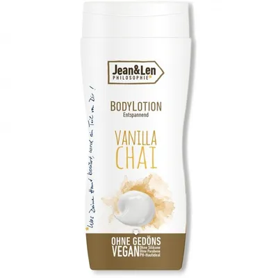 Jean&Len Bodylotion Entspannend Vanilla Chai (Balsam do ciała relaksujący)