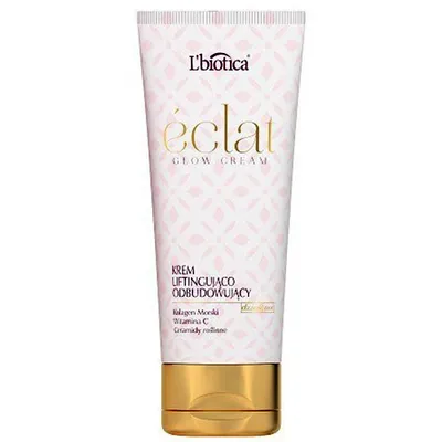 L'biotica Eclat Glow Cream, Krem liftingująco - odbudowujący