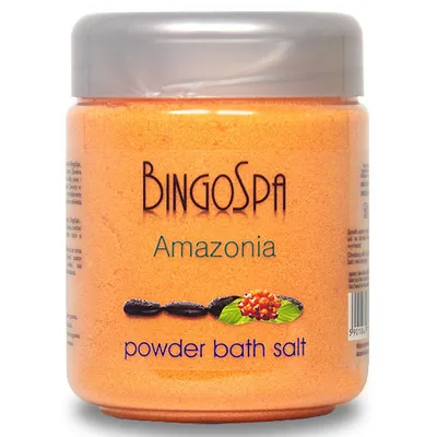 BingoSpa Amazońska sól do kąpieli z guaraną