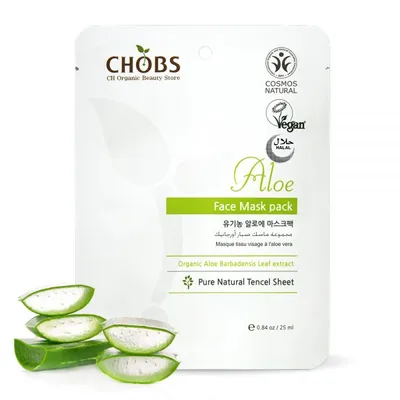 Chobs Face Mask Pack Aloe (Maseczka do twarzy kojąca)