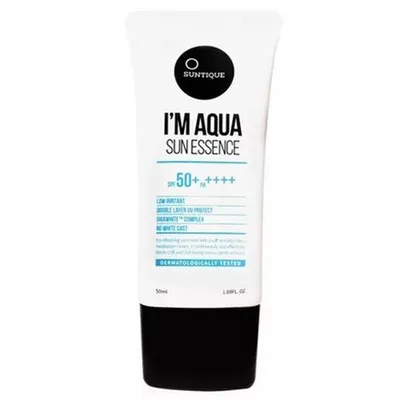 Suntique I’m Aqua Sun Essence SPF 50+ PA++++ (Lekki krem ochronny)