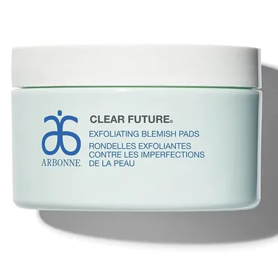 Arbonne Clear Future, Exfoliating Blemish Pads (Płatki oczyszczające do cery z niedoskonałościami)