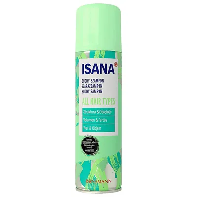 Isana Hair, Trocken Shampoo (Suchy szampon do włosów `Struktura i objętość` (nowa wersja))