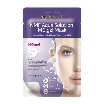 Skinlite NMF Aqua Solution MG:gel Mask (Maska na twarz w płachcie Aqua)