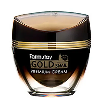 FarmStay Gold Snail Premium Cream (Krem  ze śluzem ślimaka i zlotem koloidalnym)