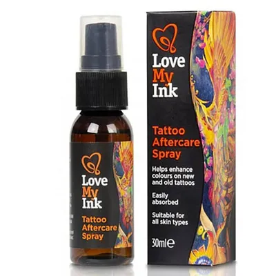 Love My Ink Tattoo Aftercare Spray (Olejek do tatuażu)
