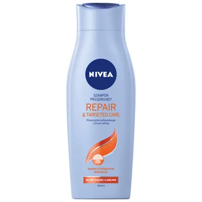 Nivea Repair & Targeted Care, Szampon regenerujący do włosów suchych i łamliwych