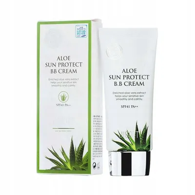 Jigott Aloe Sun Protect BB Cream SPF41 PA++ (Krem BB)