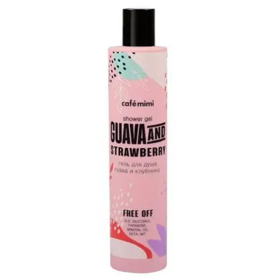 Cafe Mimi Shower Gel  Guava & Strawberry (Żel pod prysznic `Gujawa i truskawka`)