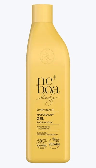 Neboa Body, Sunny Beach Shower Gel (Naturalny żel pod prysznic `Wygładzenie i ujędrnienie`)