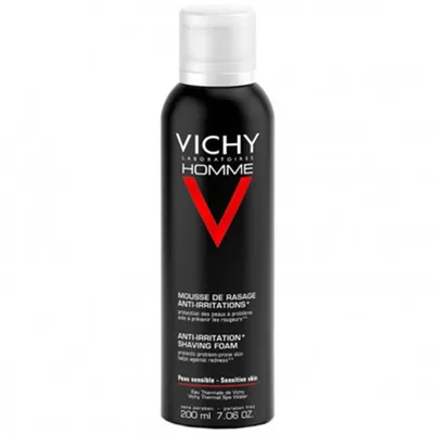 Vichy Homme, Mousse a Raser Anti-Irritations (Łagodna pianka do golenia przeciw podrażnieniom (nowa wersja))