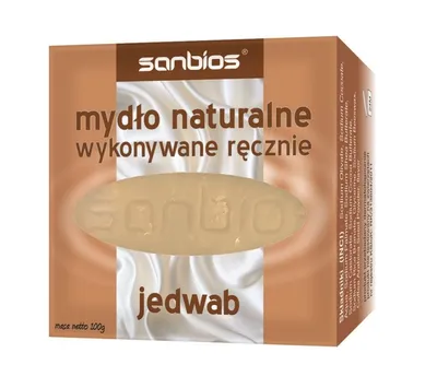 Sanbios Mydło naturalne `Jedwab`