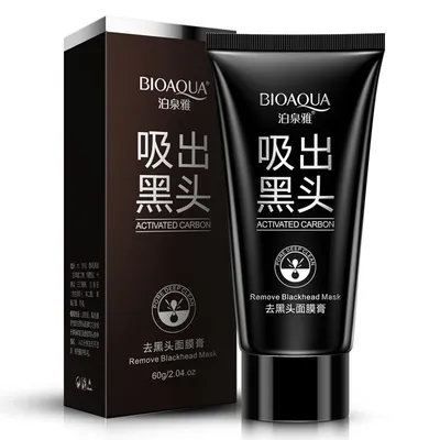 Bioaqua Activated Carbon, Remove Blackhead Mask (Maska peel off z węglem)