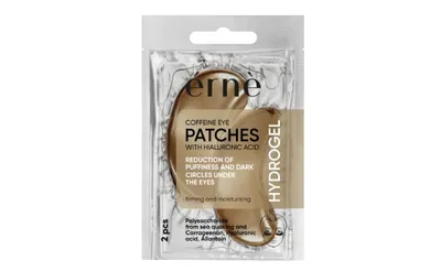 Erne Coffeine Eye Patches with Hialuronic Acid (Hydrożelowa płatki pod oczy z kofeiną)