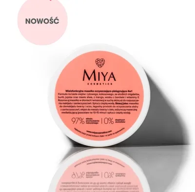 Miya Cosmetics myCLEANhero, Oczyszczająco pielęgnujące masełko 4 w 1
