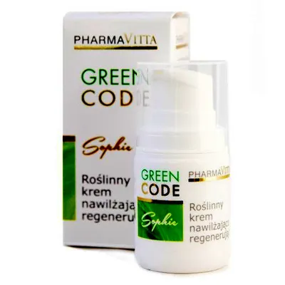 Pharma Vitta Green Code Sophie, Roślinny krem nawilżająco - regenerujący
