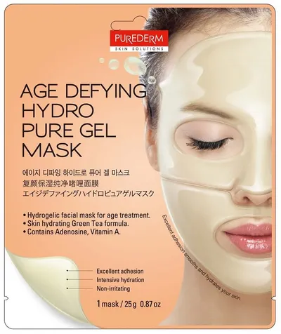 Purederm Age Defying Hydro Pure Gel Mask (Hydrożelowa maska przeciwstarzeniowa do twarzy)