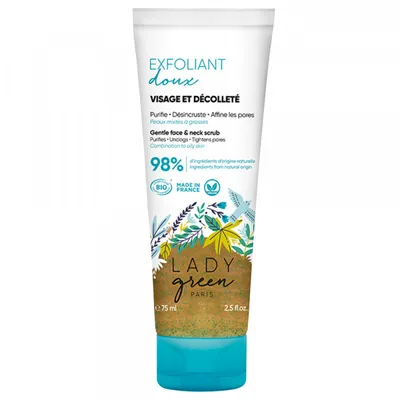 Lady Green Paris Douce Metamorphose, Exfoliant Doux Visage (Łagodny peeling do twarzy)