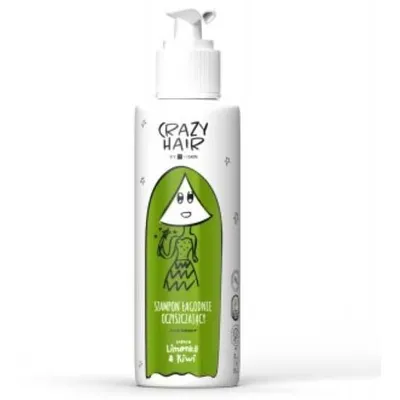 Crazy Hair Szampon łagodnie oczyszczający `Limonka i kiwi`