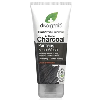 Dr.Organic Activated Charcoal Purifying Face Wash (Żel do mycia twarzy z organicznym aktywnym węglem)