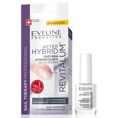 Eveline Cosmetics Nail Therapy Professional, Revitalum, After Hybrid, Odżywka utwardzająca do paznokci