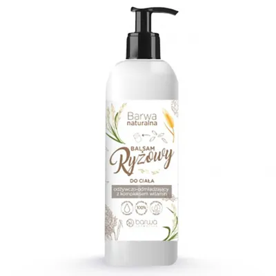Barwa Naturalna, Balsam ryżowy do ciała odżywczo-odmładzający