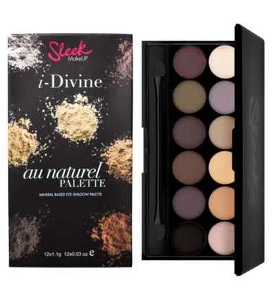 Sleek Make Up I - Divine Palette (różne rodzaje) (Paleta cieni do powiek)