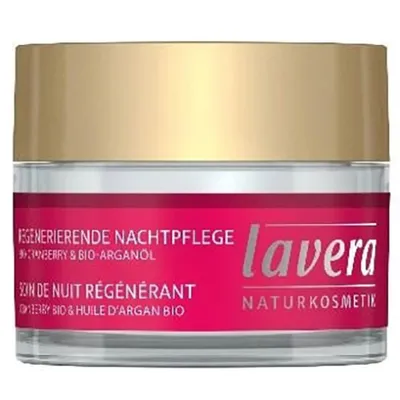 Lavera Regenerierende Nachtpflege Cranberry (Regenerujący krem na noc z żurawiną)