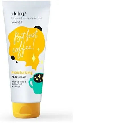 Kili·g Moisturizing Hand Cream But First Coffee (Nawilżajacy krem do rąk)
