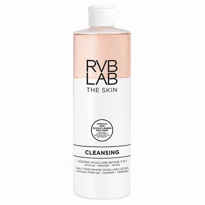RVB Lab The Skin Cleansing 3- in- 1 Two- phase Micellar Lotion (Dwufazowy płyn do demakijażu 3 w 1)