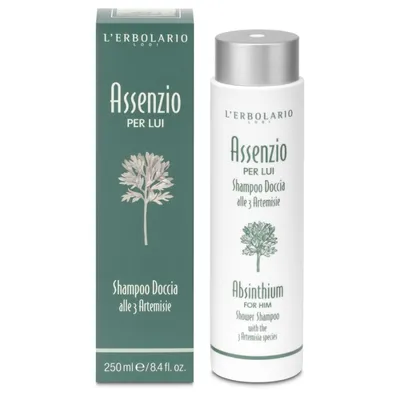 L'Erbolario Assenzio per Lui Shampoo Doccia (Szampon/żel pod prysznic 2w1)