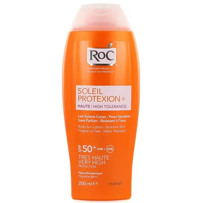 RoC Soleil Protexion+, High Tolerance Lait Solaire Corps SPF 50+ (Balsam ochronny)