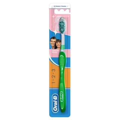Oral-B 1, 2, 3 Effect Delicate White, Szczoteczka do zębów