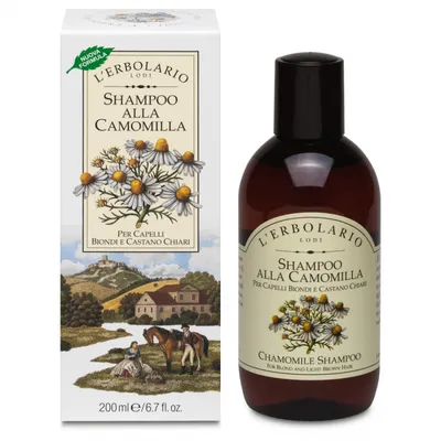L'Erbolario Shampoo Alla Camomilla (Szampon z rumiankiem)