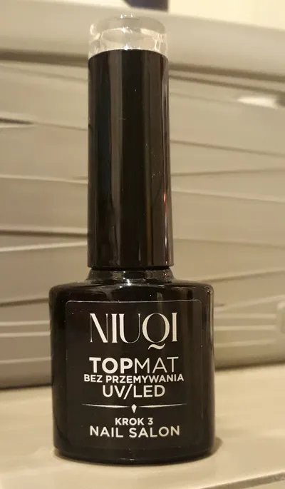 Niuqi Nail Salon, Top Mat bez przemywania UV/LED
