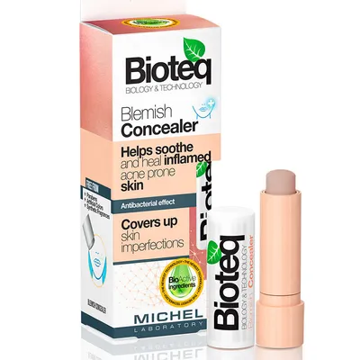 Bioteq Blemish Concealer Antibacterial Effect (Korektor antybakteryjny do twarzy)