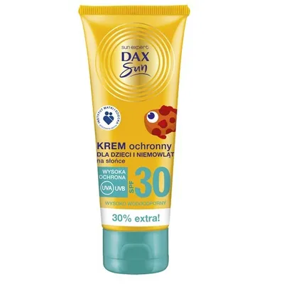 Dax Sun Krem ochronny dla dzieci i niemowląt na słońce SPF 30 (wysoka ochrona)