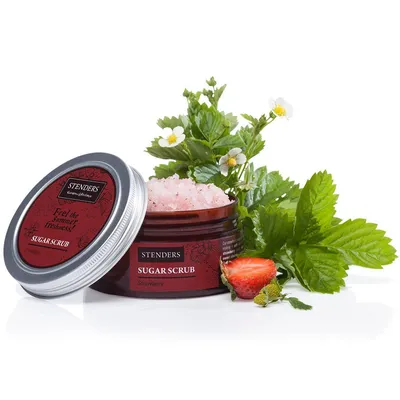 Stenders Strawberry Sugar Scrub (Truskawkowy peeling cukrowy)