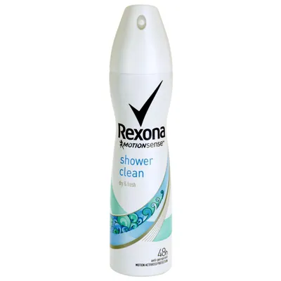 Rexona Motionsense, Shower Clean Dry & Fresh Confidence (Antyperspirant w sprayu dla kobiet)