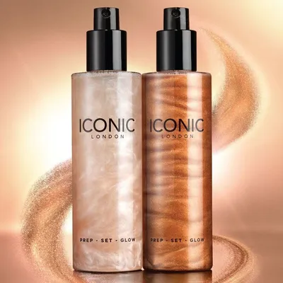 Iconic London Prep-Set-Glow (Spray do twarzy)
