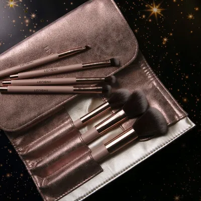Inglot Zestaw pędzli `Różowy marmur`