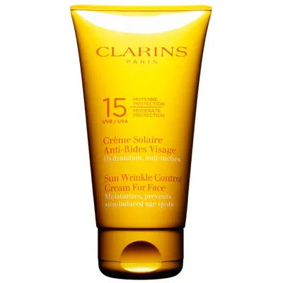 Clarins Sun Wrinkle Control, Cream for Face SPF 15 (Przeciwzmarszczkowy krem do opalania twarzy UVA/UVB 15)