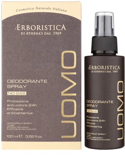 Athena's l'Erboristica Uomo, Deodorante Spray (Dezodorant 24 h)