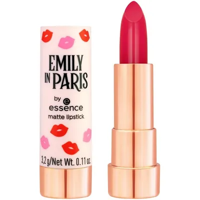 Essence Emily in Paris, Matte Lipstick (Matowa pomadka do ust)