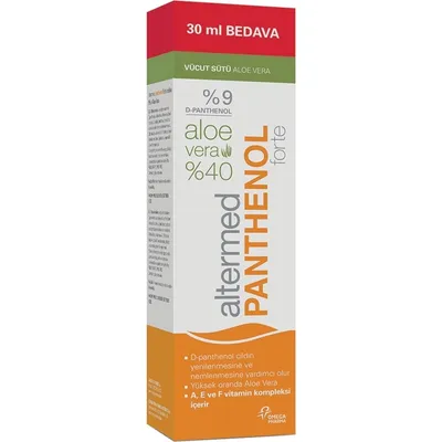 Altermed Panthenol Forte Aloe Vera 40% (Mleczko do ciała z aloesem)