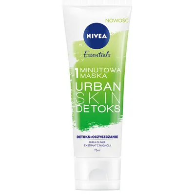 Nivea Essentials, Urban Skin Detox, 1-minutowa maska
