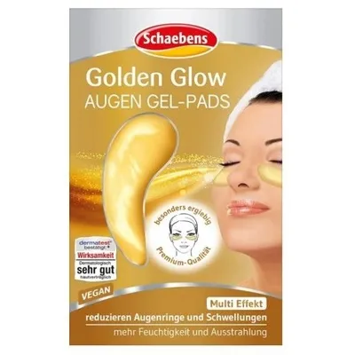 Schaebens Golden Glow Augel Gel-Pads (Żelowe płatki pod oczy)