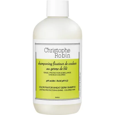 Christophe Robin Color Fixator Wheat Germ Shampoo (Szampon do włosów farbowanych)