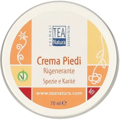 Tea Natura Crema Piedi,Rigenerante Spezie e Karite (Krem regenerujący do stóp z przyprawami & masłem shea)